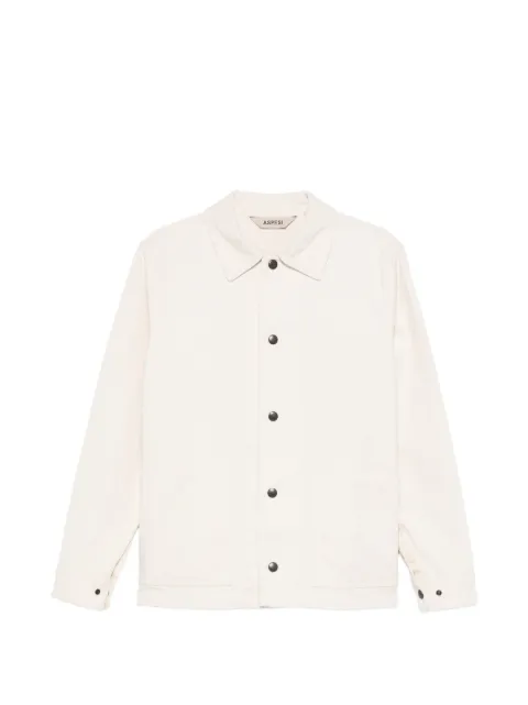ASPESI buttoned jacket Neutrals CE21D066