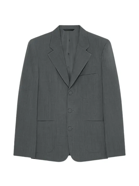 Givenchy Schoolboy single-breasted jacket Grey BM30FQ13MP