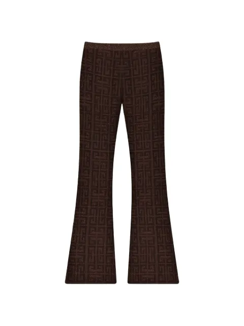 Givenchy 4G monogram trousers Brown BW51124ZHL