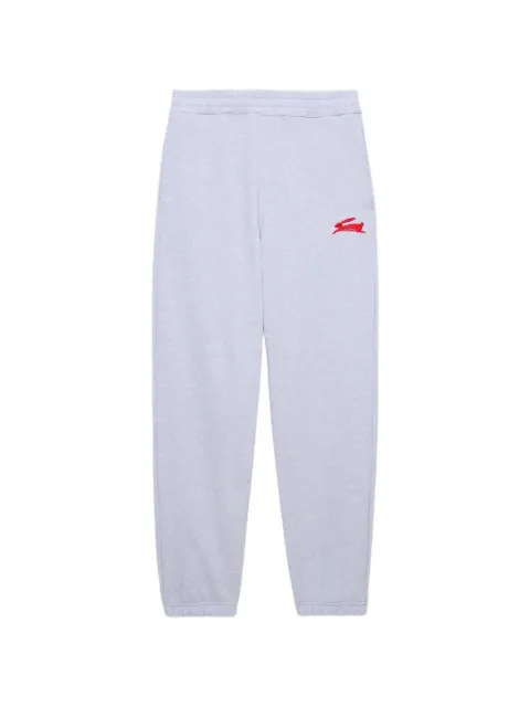 MSGM logo-embroidery track pants Grey 3940MP73257793