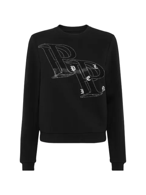 Philipp Plein round-neck sweatshirt Black PADCWJO0964PJY002N
