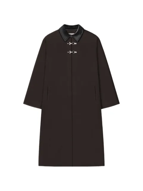 Nanushka Zofia oversized claps coat Brown NW25RSOW21078