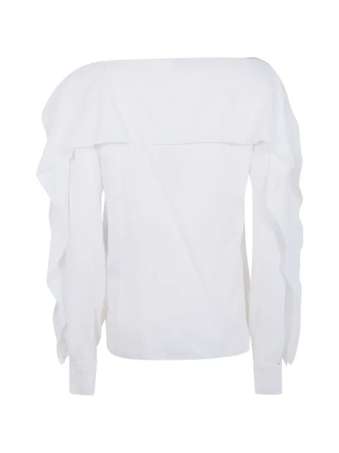 Lanvin ruffled knitwear White RWTO00106253P260