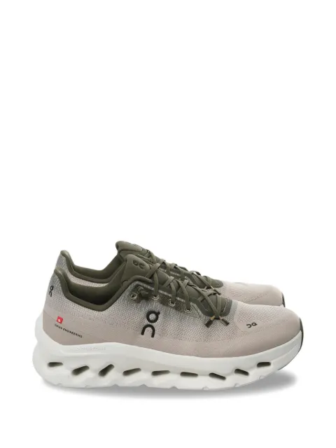 On lace-up fastening sneakers Neutrals 3ME10104843