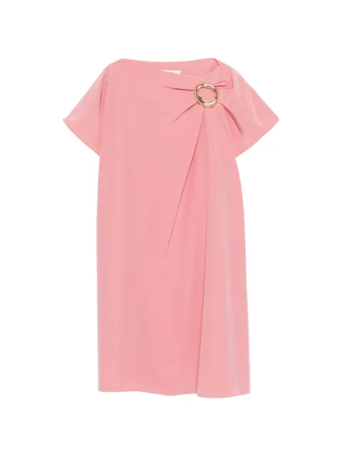 JOSEPH Anika ring-detail mini dress Pink JF009655