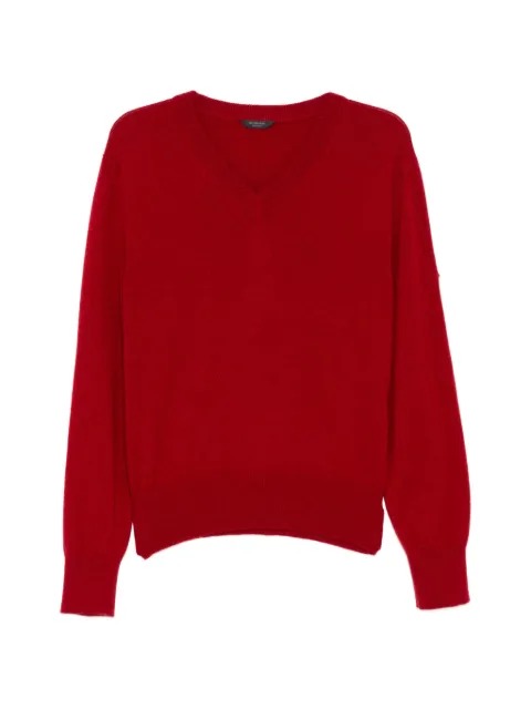 Balenciaga v-neck long-sleeve knitwear Red 857189