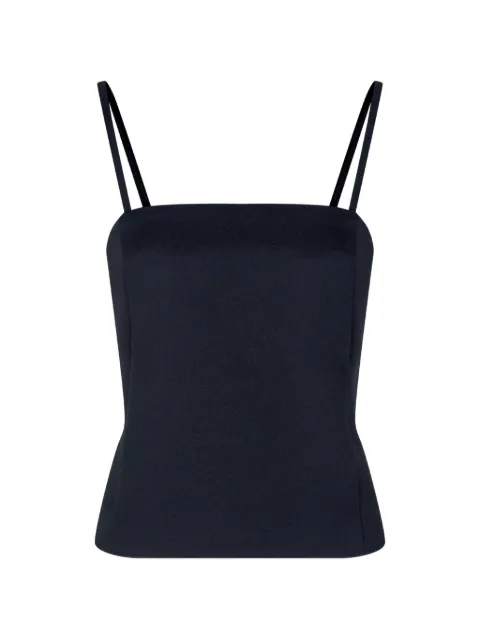 Giorgio Armani square-neck bustier top Black GW001885TE16473