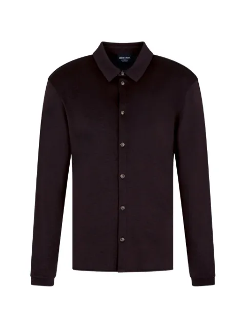 Giorgio Armani button-down shirt Brown GM000263TE10555