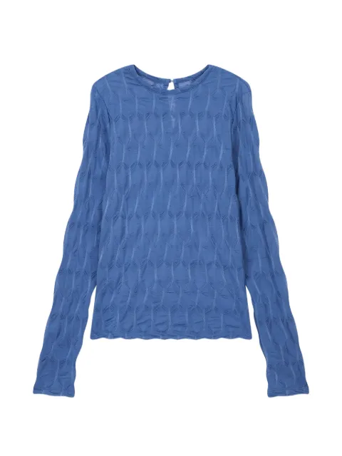 TOMBOY long-sleeve T-shirt Blue 9106122101
