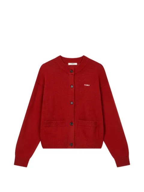 TOMBOY buttoned cardigan Red 9106151101