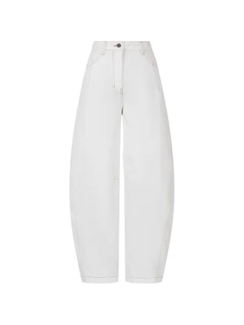 TOMBOY curved-leg trousers White 9106162551