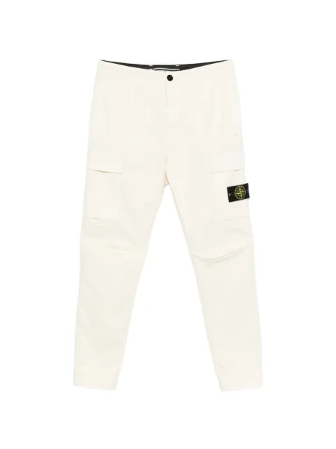 Stone Island 3100051 organic cotton stretch broken twill 'old' trousers Neutrals L1S153100051S0004
