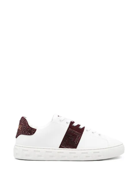 Versace leather sneakers White 10135681A11545