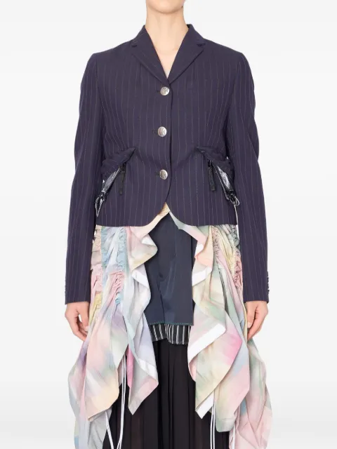 Kolor pinstripe blazer Blue 26SCLJ01101