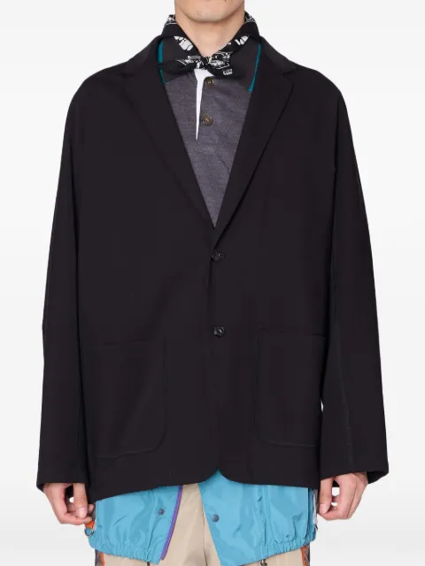 Kolor long-sleeves blazer Black 26SCMJ08203