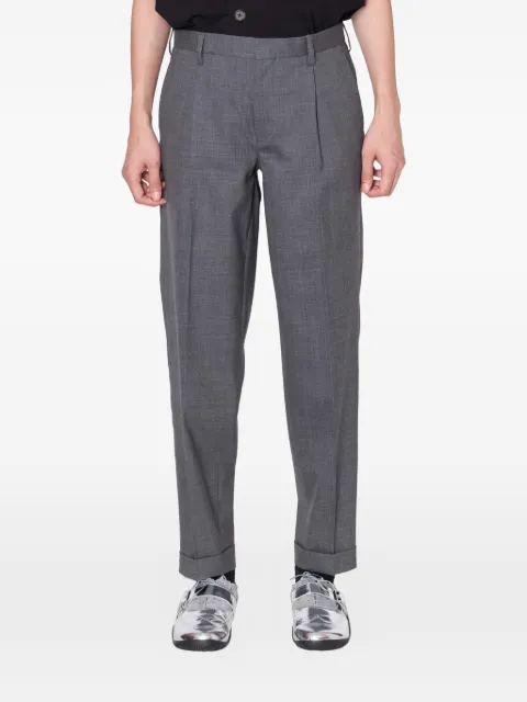 Kolor pleated cuffed trousers Grey 26SCMP17116