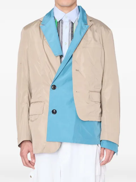 Kolor flap-pocket blazer Neutrals 26SCMJ04108