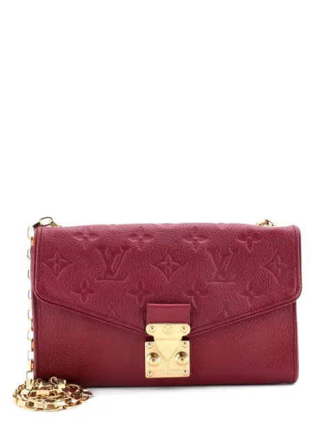 Louis Vuitton Pre-Owned Saint Germain Pochette Monogram Empreinte Leather shoulder bag Red GTP8JSBL06Y99BOC