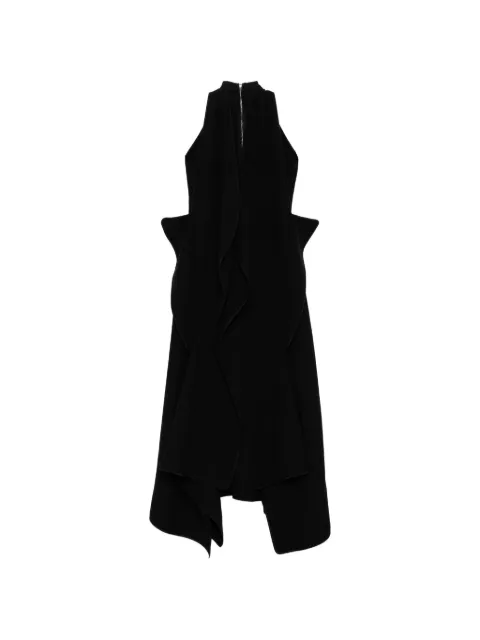 Maticevski Varsity midi dress Black DR5540