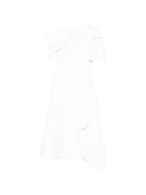 Maticevski Diadem midi dress White DR5583