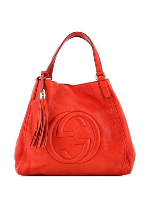 Gucci Pre-Owned Soho Leather Medium shoulder bag Red NKQAYLL5ET8LHSXC