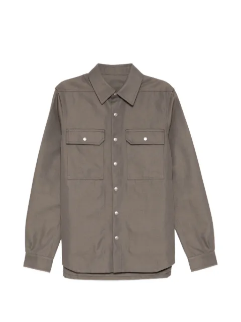Rick Owens pocket shirt jacket Brown RU01F2729CDU