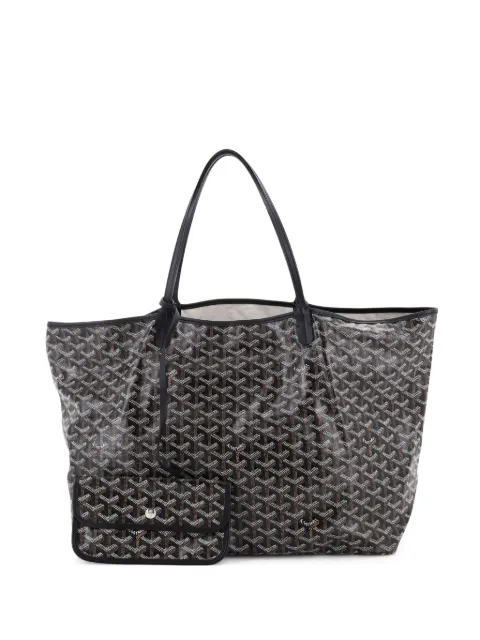 Goyard Pre-Owned Saint Louis Coated Canvas GM tote bag Black WR6M4MM7PUSE41TG