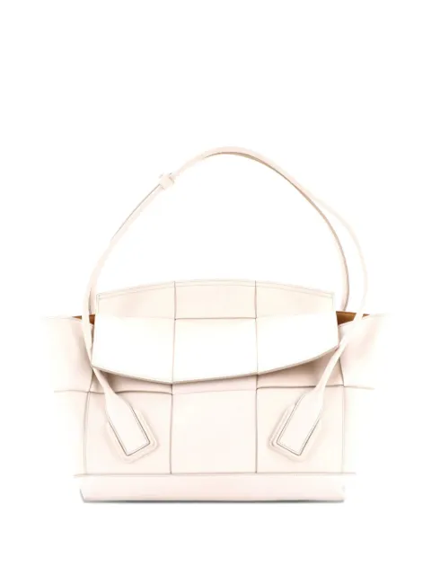 Bottega Veneta Pre-Owned Arco Bag Maxi Intrecciato Leather Medium shoulder bag Neutrals VEA71S7RD7X633IH
