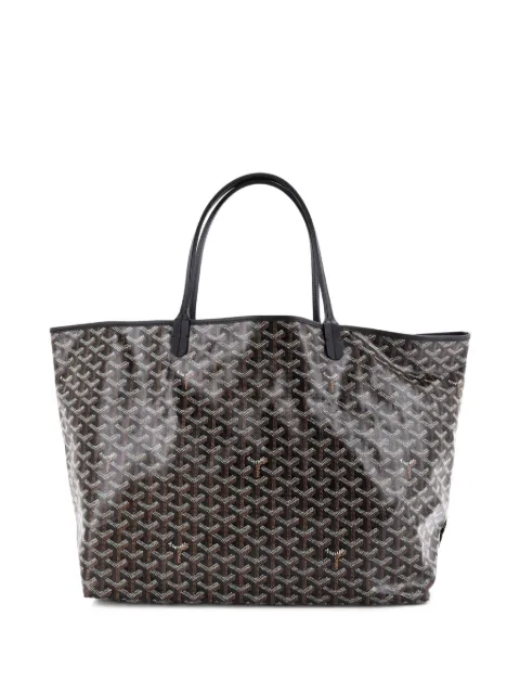 Goyard Pre-Owned Saint Louis Coated Canvas GM tote bag Black MLET6T9CFZO3HLYI