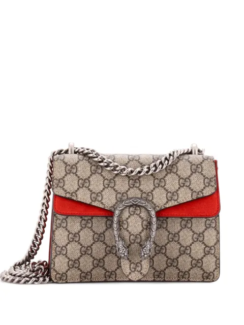 Gucci Pre-Owned Dionysus Bag GG Coated Canvas Mini crossbody bag Brown 1RBEYF1DW8619KV8