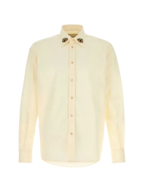 Valentino Garavani cream poplin shirt Neutrals VABS86B57