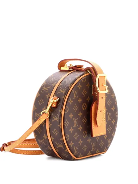Louis Vuitton Pre-Owned Petite Boite Chapeau Bag Monogram Canvas crossbody bag Brown IQI8R8V9WRK4XUSJ