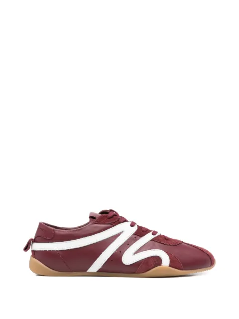 Giuseppe Zanotti suede detail sneakers Red RM60015