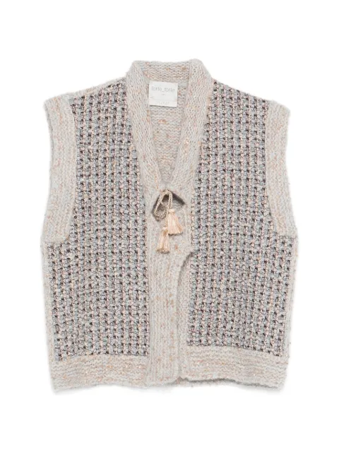 Forte Forte sleeveless cardigan Grey 14509MYJACKET