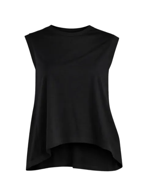 DONDUP opening back logo T-shirt Black DS080JF0350DXXX999