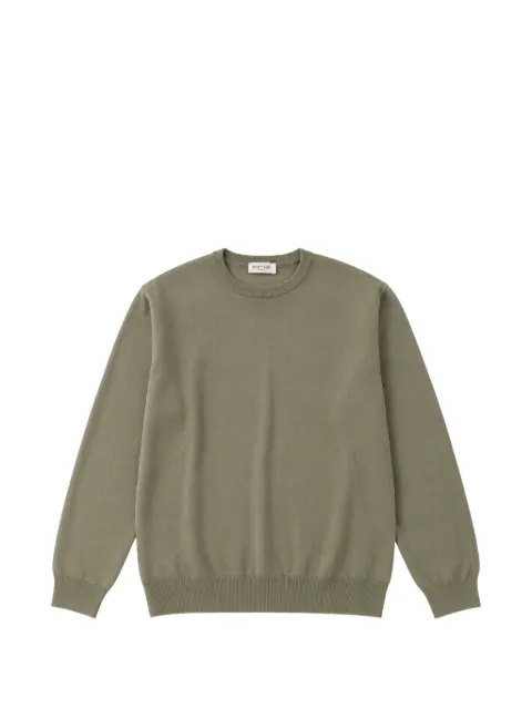 Heritage long-sleeve sweater Green HE140G455