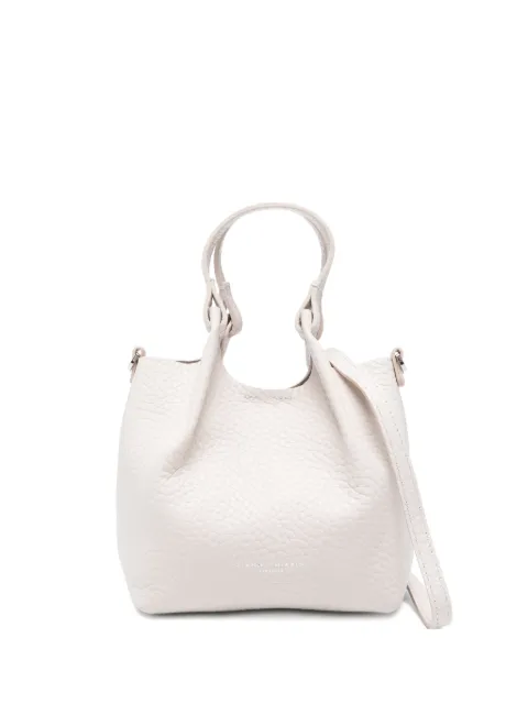 GIANNI CHIARINI Dua gathered-handle tote bag Neutrals BS9718RNGDBL