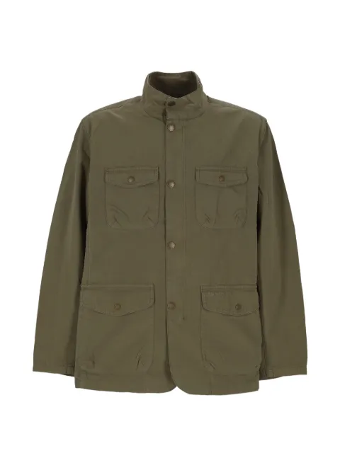 Barbour flap-pocket jacket Green MCA1039MCAOL31