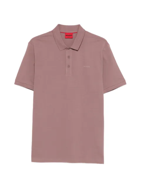 BOSS buttoned polo shirt Pink 504466182