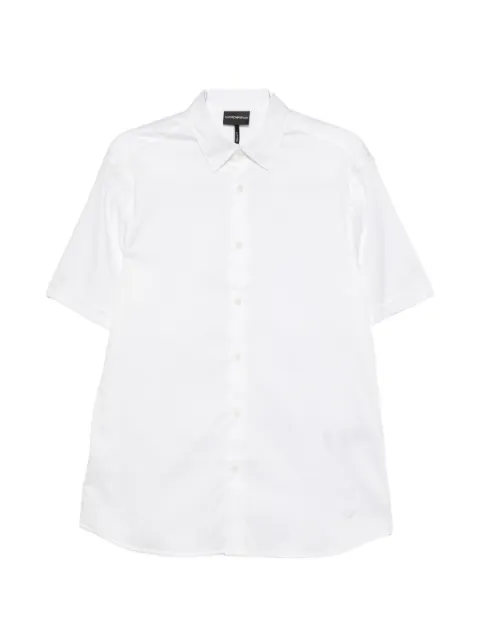 Emporio Armani short-sleeves buttoned shirt White EM005124AF23800