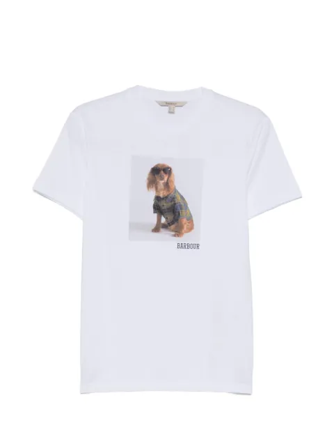 Barbour short-sleeve graphic T-shirt White 261MLTS0716