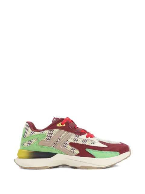 Lanvin JLA mesh-panel sneakers Red FUSKAK02RAYEP26