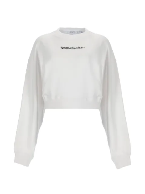 Off-White long-sleeves sweatshirt White 2BA079S26FLE001W102