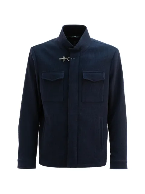 Fay Trave flap-pocket jacket Blue NAM0452042JWYE