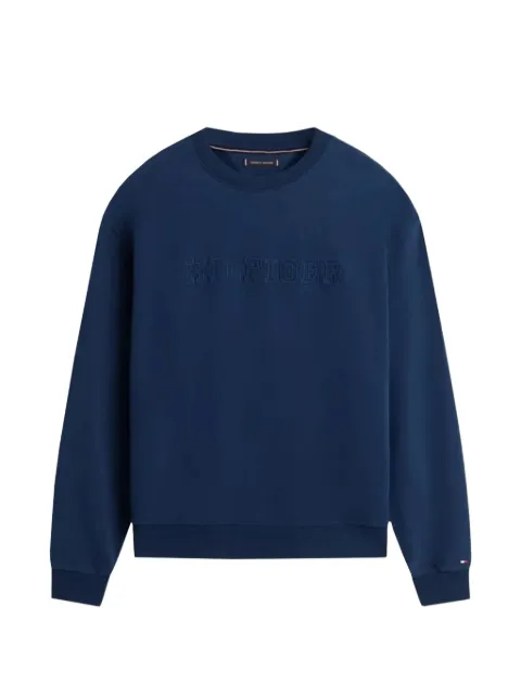 Tommy Hilfiger embossed sweatshirt Blue MW0MW41757