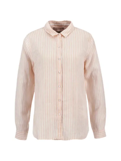 Barbour striped long-sleeve shirt Neutrals LSH1315LS