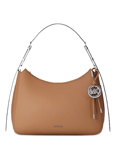 Michael Kors medium Nolita logo-charm shoulder bag Brown 30F5SY5M6L