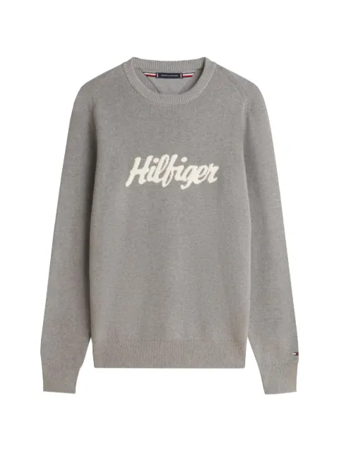 Tommy Hilfiger round-neck sweater Grey MW0MW41647