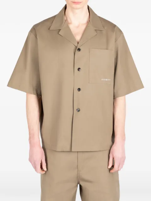 Société Anonyme Boo buttoned pocket shirt Brown BOOSHIRTSA18U98CN100