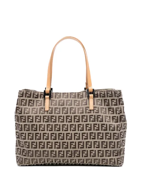 Fendi Pre-Owned 2000-2010 Zucchino Canvas tote bag Brown 4L1DR6CIHUMU63L3